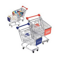 Mini Metal Shopping Cart